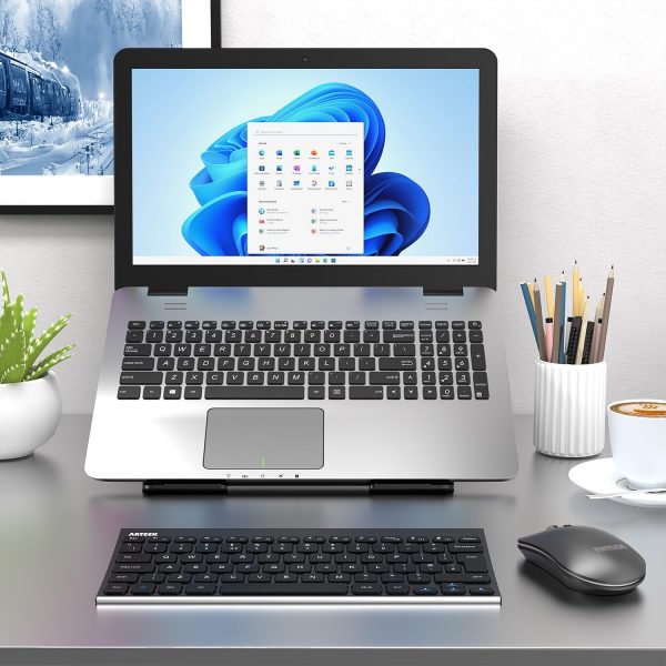 Arteck 2.4G Wireless Keyboard and Mouse Combo QWERTY UK Layo... - Image 8