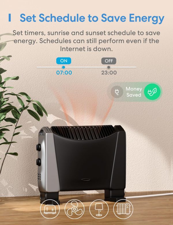 Meross WLAN Switch Works with Apple HomeKit, Smart Switch Re... - Image 4