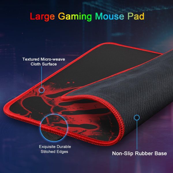 Rewurnth Gaming Keyboard and Mouse Set, UK Layout 75% TKL RG... - Image 7
