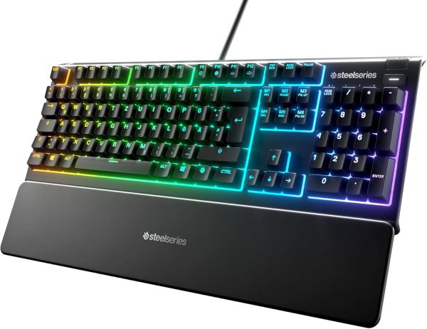 SteelSeries Apex 3 - RGB Gaming Keyboard - 10-Zone RGB Illum... - Image 2