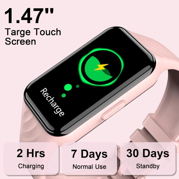 FeipuQu Smart Watch for Women,Fitness Watch with Heart Rate/... - Image 3