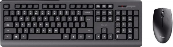 Trust Primo Wireless Keyboard and Mouse Set QWERTY UK Layout... - Image 3