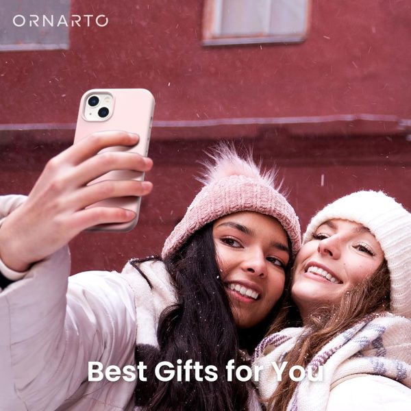ORNARTO Shockproof Liquid Silicone Designed for iPhone 13 Ca... - Image 8