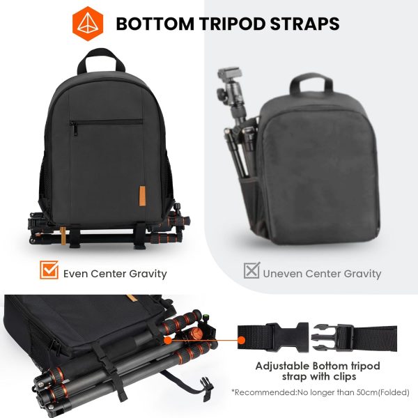 TARION Camera Backpack Waterproof Case Bag with Laptop Compa... - Image 5