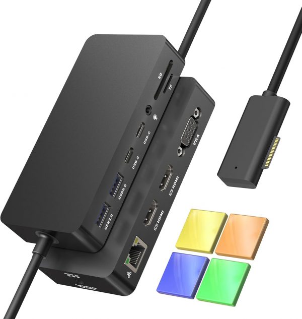 Microsoft Surface Docking Station with Triple Displays Dual ... - Image 2