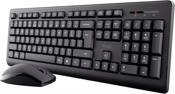 Trust Primo Wireless Keyboard and Mouse Set QWERTY UK Layout... - Image 2