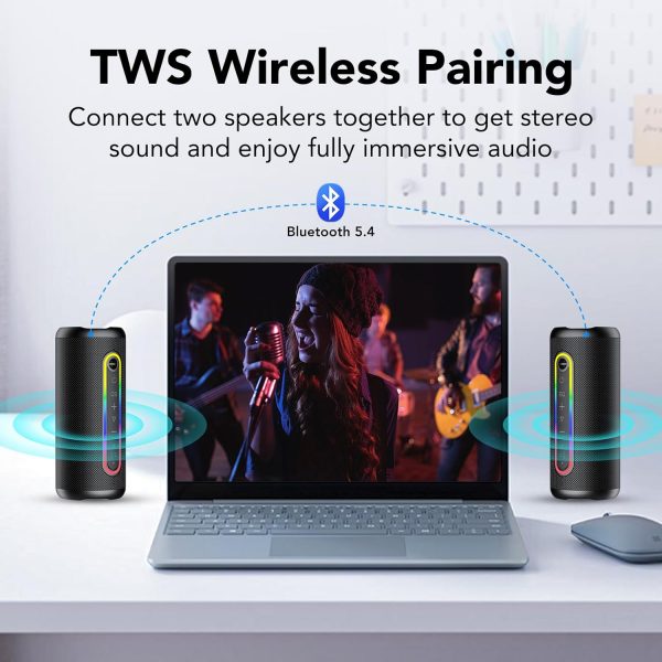 TIMU Portable Bluetooth Speaker Powerful 30W Wireless Speake... - Image 5