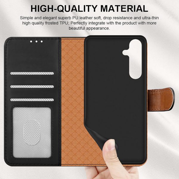 iCatchy for Samsung Galaxy A55 Case Leather Wallet Book Flip... - Image 5