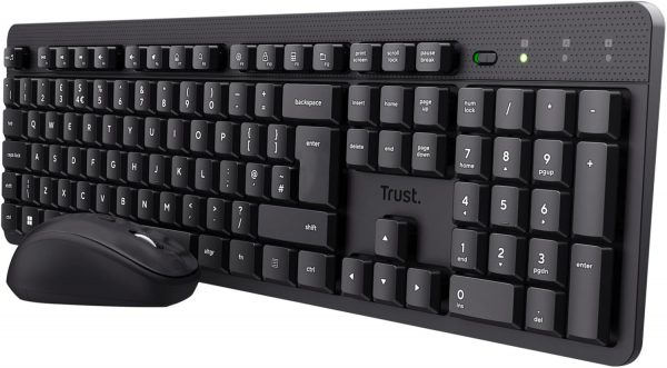 Trust Ymo II Silent Wireless Keyboard and Mouse Set QWERTY U... - Image 2