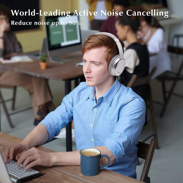 Srhythm NC35 Noise Cancelling Wireless Headphones Bluetooth ... - Image 5