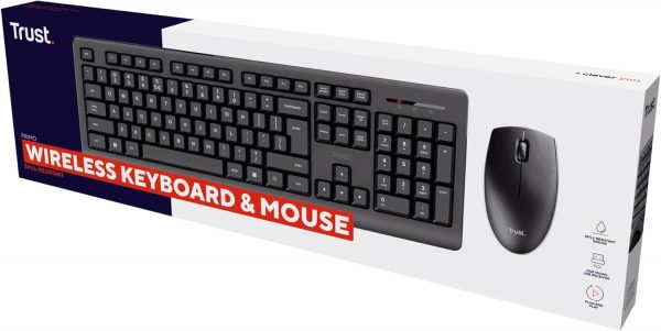 Trust Primo Wireless Keyboard and Mouse Set QWERTY UK Layout... - Image 12