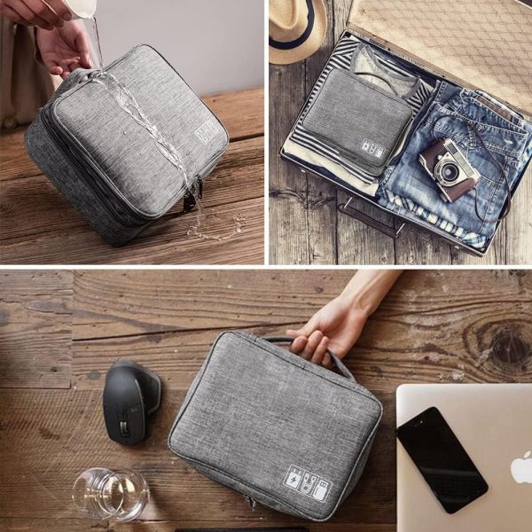 HCFGS Travel Cable Organiser Bag, Electronics Accessories Or... - Image 8