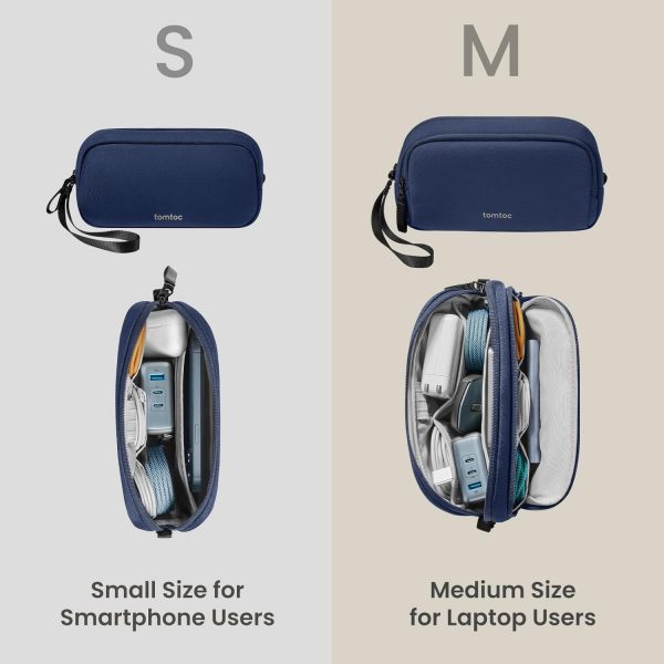 tomtoc Electronic Organiser Travel Pouch, Water Resistant Du... - Image 8