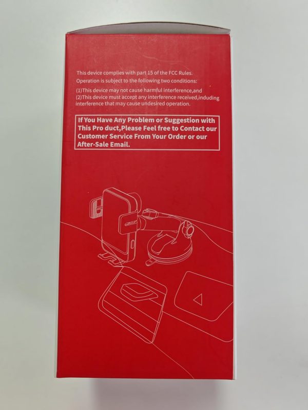 MOKPR Wireless Car Charger, 15W Fast Charging Auto Clamping ... - Image 10