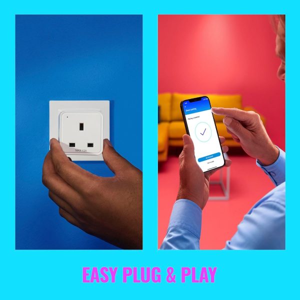 WiZ Smart Plug WiFi Connected. App Control for Home Indoor L... - Image 4