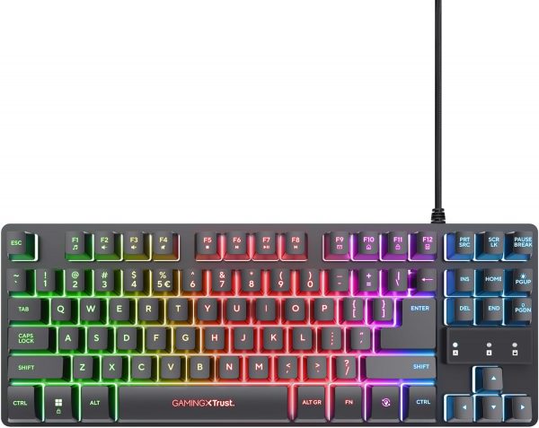 Trust Gaming TKL Keyboard with UK Layout GXT 833 Thado - Com... - Image 10