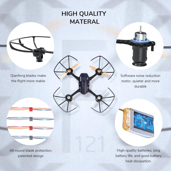 Radiolink F121 FPV Mini RC Drone RTF with Camera for Adult a... - Image 8