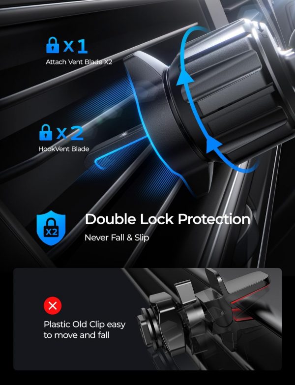 LISEN for MagSafe Car Mount Charger 【15W Fast Charging】 for ... - Image 6