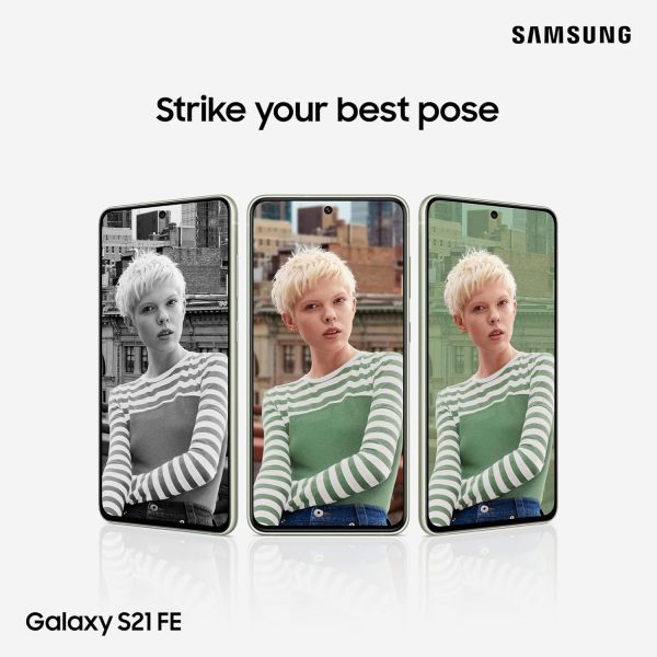 Samsung Galaxy S21 FE 5G, 128GB, SIM Free Smartphone, White,... - Image 4