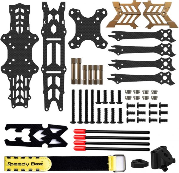 SpeedyBee Frame 5 Inch True X 225mm Carbon Fiber Quad Frame ... - Image 6