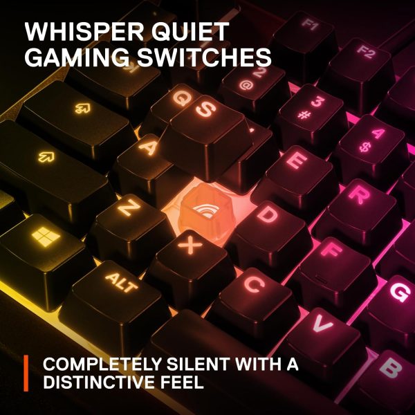 SteelSeries Apex 3 - RGB Gaming Keyboard - 10-Zone RGB Illum... - Image 5