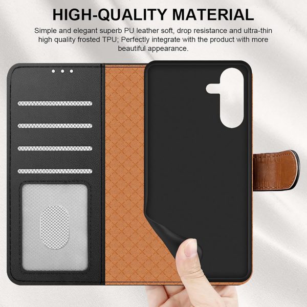 iCatchy for Samsung A26 5G Case with 4 Card Slots Leather Wa... - Image 7