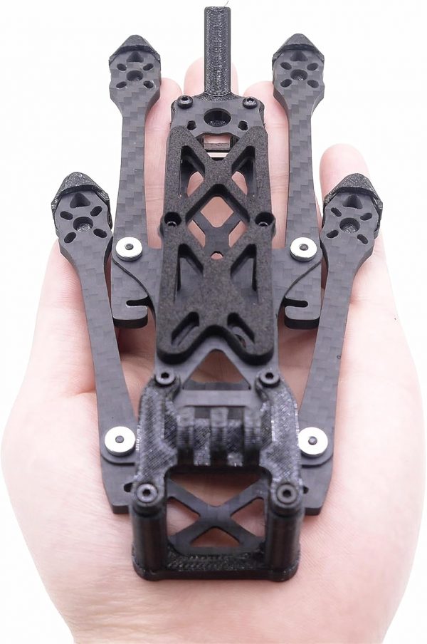 YoungRC 4inch FPV drone frame kit RC Mini Ran'4 Carbon Fiber... - Image 3