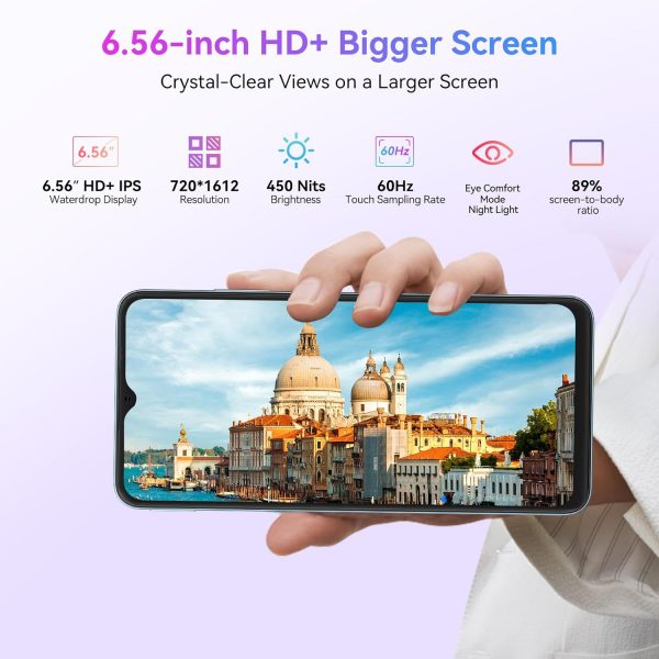 Blackview Mobile Phones, WAVE 8C Android 14 Phones, 6GB+64GB... - Image 5