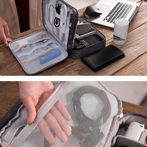 HCFGS Travel Cable Organiser Bag, Electronics Accessories Or... - Image 7