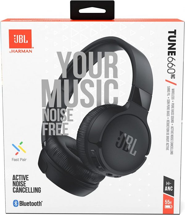 JBL Tune 660 NC Wireless On-Ear Bluetooth Headphones with Ac... - Image 13
