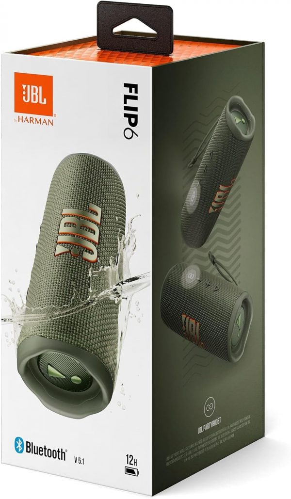 JBL Flip 6 Portable Bluetooth Speaker with 2-Way Speaker Sys... - Image 8