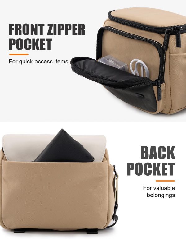 Cwatcun Camera Shoulder Bag Compact Camera Case, Small Water... - Image 5