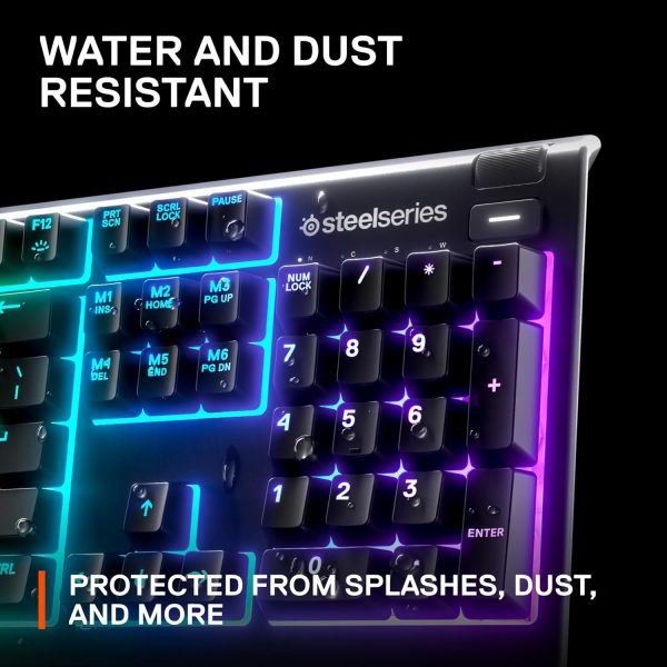 SteelSeries Apex 3 - RGB Gaming Keyboard - 10-Zone RGB Illum... - Image 6