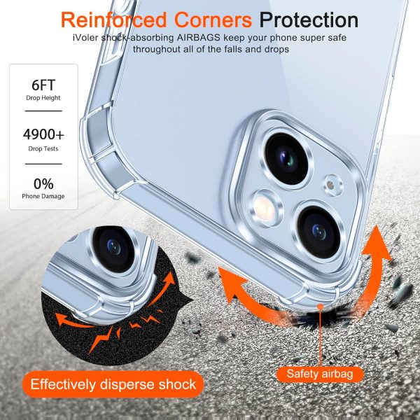 ivoler [4 in 1 Camera Cover Case Compatible with iPhone 14 6... - Image 4