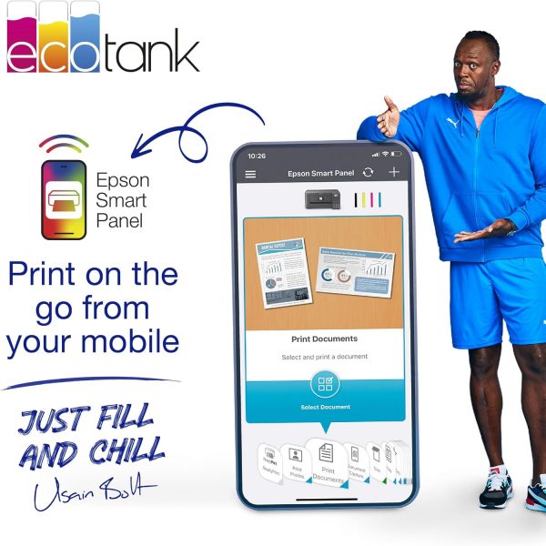 Epson EcoTank ET-4850 A4 Multifunction Air Print Wi-Fi Ink T... - Image 3