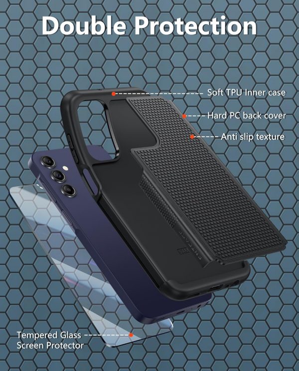 FNTCASE for Samsung A15 Phone Case: Dual Layer Shockproof Dr... - Image 3