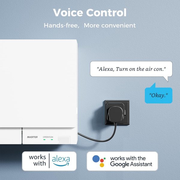 WOOX Smart Plug with Monitoring, Smart Sockets Work with Ale... - Image 6
