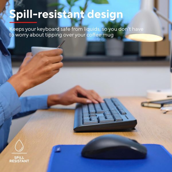 Trust Primo Wireless Keyboard and Mouse Set QWERTY UK Layout... - Image 6