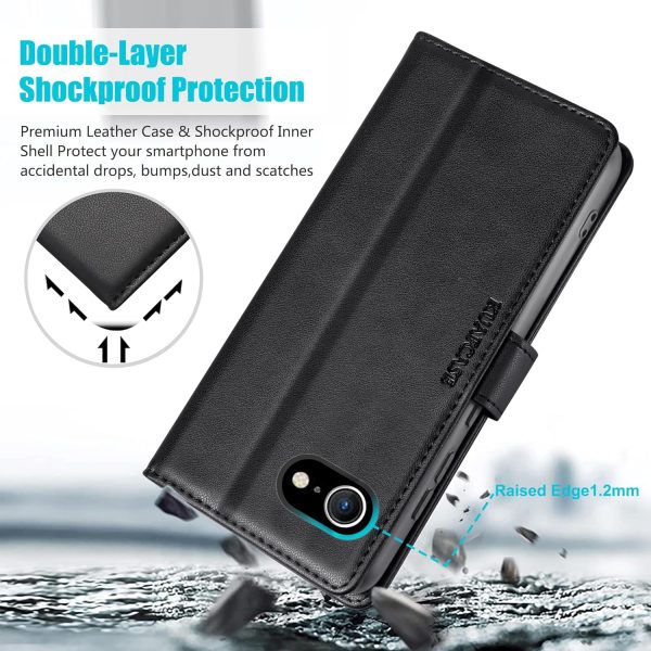 Kuafcase Case Compatible for iPhone 7/8/SE - 4 Card Slots, M... - Image 4
