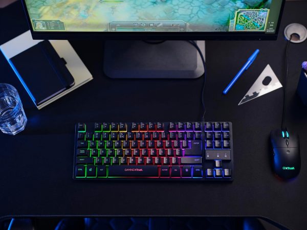Trust Gaming TKL Keyboard with UK Layout GXT 833 Thado - Com... - Image 8