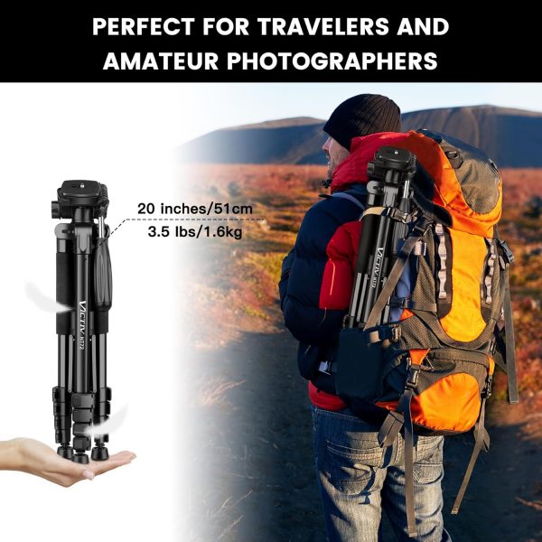 Victiv 72-inch Camera Tripod Aluminum Monopod T72 Max. Heigh... - Image 3