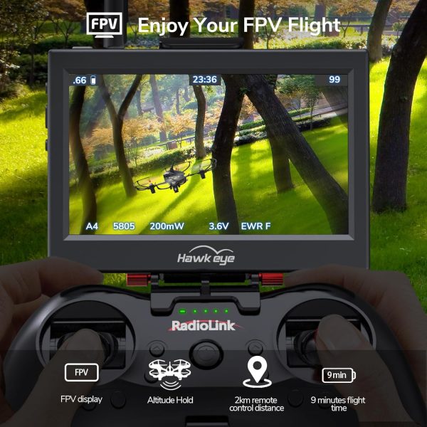 Radiolink F121 FPV Mini RC Drone RTF with Camera for Adult a... - Image 2