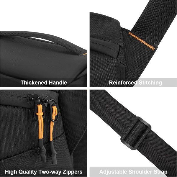 Cwatcun Small Camera Sling Bag, DSLR Compact Camera Shoulder... - Image 6