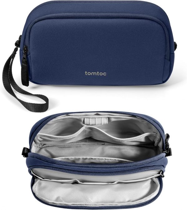 tomtoc Electronic Organiser Travel Pouch, Water Resistant Du... - Image 2