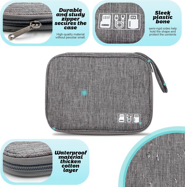 GOEDEKE Travel Cable Organiser - Electronics Accessories Org... - Image 4
