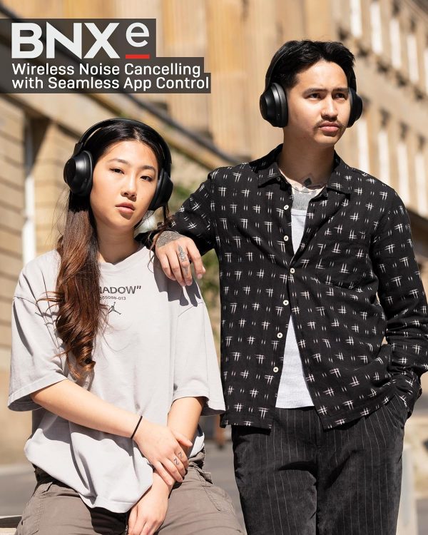 LINDY BNXe Wireless Active Noise Cancelling Headphones, Twin... - Image 3