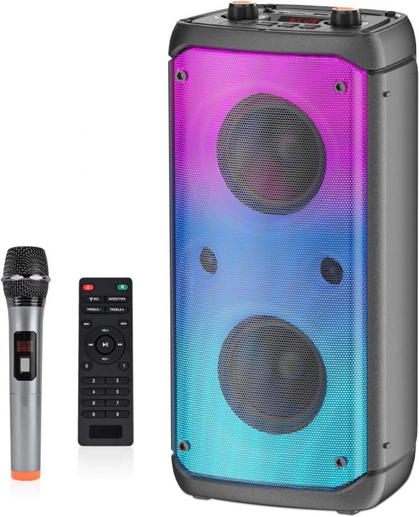 TAMPROAD Bluetooth Speaker, 80W Peak Wireless TWS Portable O... - Image 2