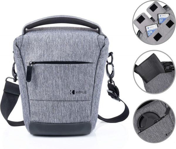 Camera Case Shoulder Bag Holster for DSLR/SLR Compatible wit... - Image 3