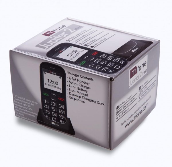 TTfone Jupiter 2 TT850 Big Button Simple Mobile Phone for Se... - Image 9