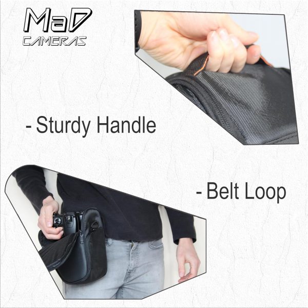 MaD Cameras Padded DSLR Camera Bag - Compact Shoulder Carry ... - Image 8